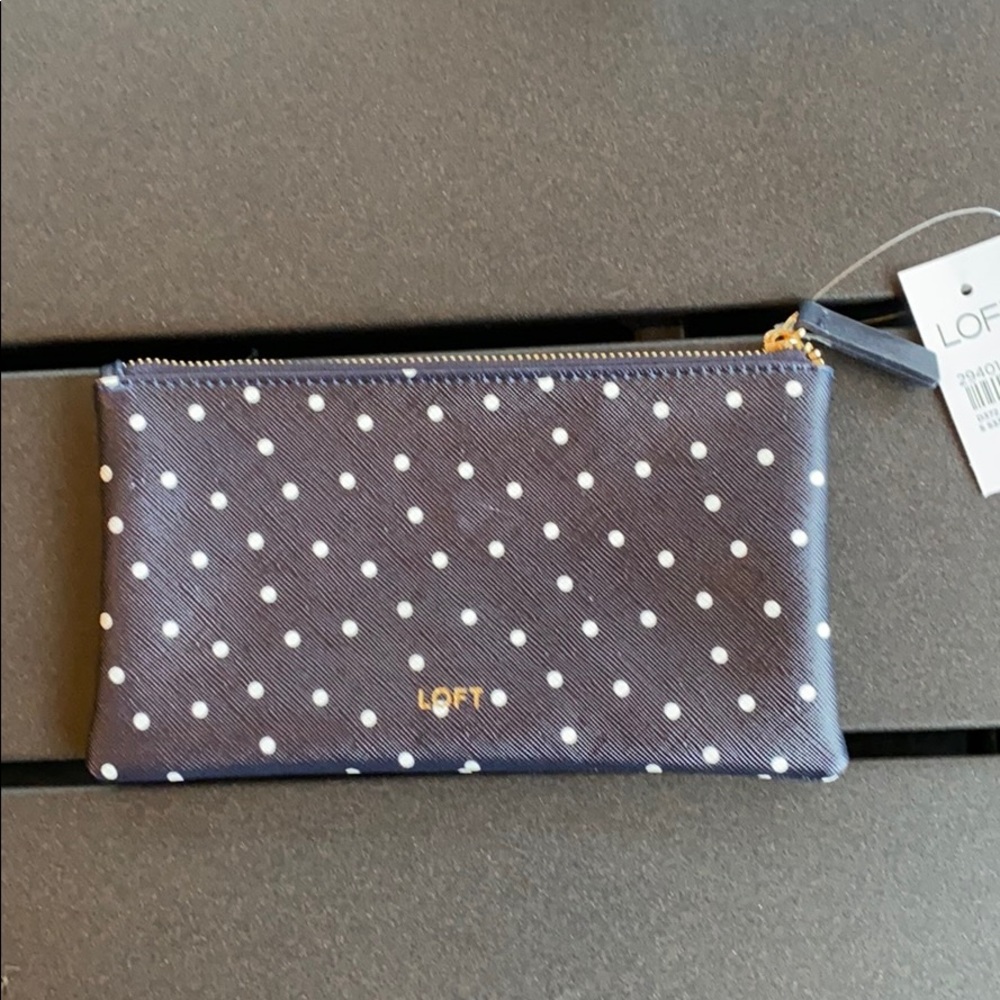 Polka dot loft purse